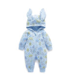 Grenouillère Matelassée Bunny – Douceur & Chaleur pour Bébé