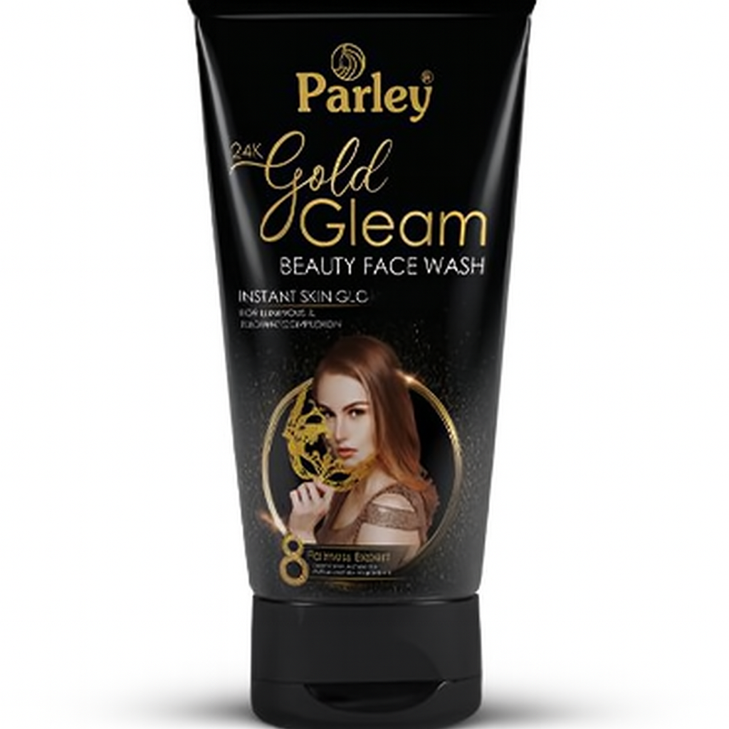 Gel Nettoyant Visage Éclat Or 24K – Tube 170 ml – Nettoyant Visage Luxueux et Éclaircissant