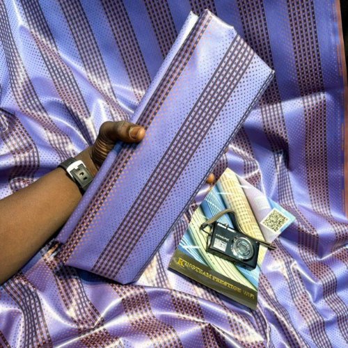 Bazin Riche Wifi Violet