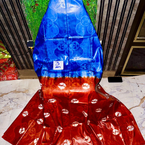 Bazin Getzner Teinté VIP Bicolore Bleu & Rouge