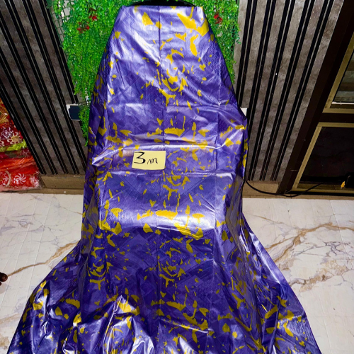 Bazin Riche Teinté VIP Bleu Violet Gradient