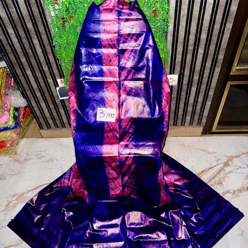 Bazin Getzner Teinté VIP Bicolore Bleu Saphir